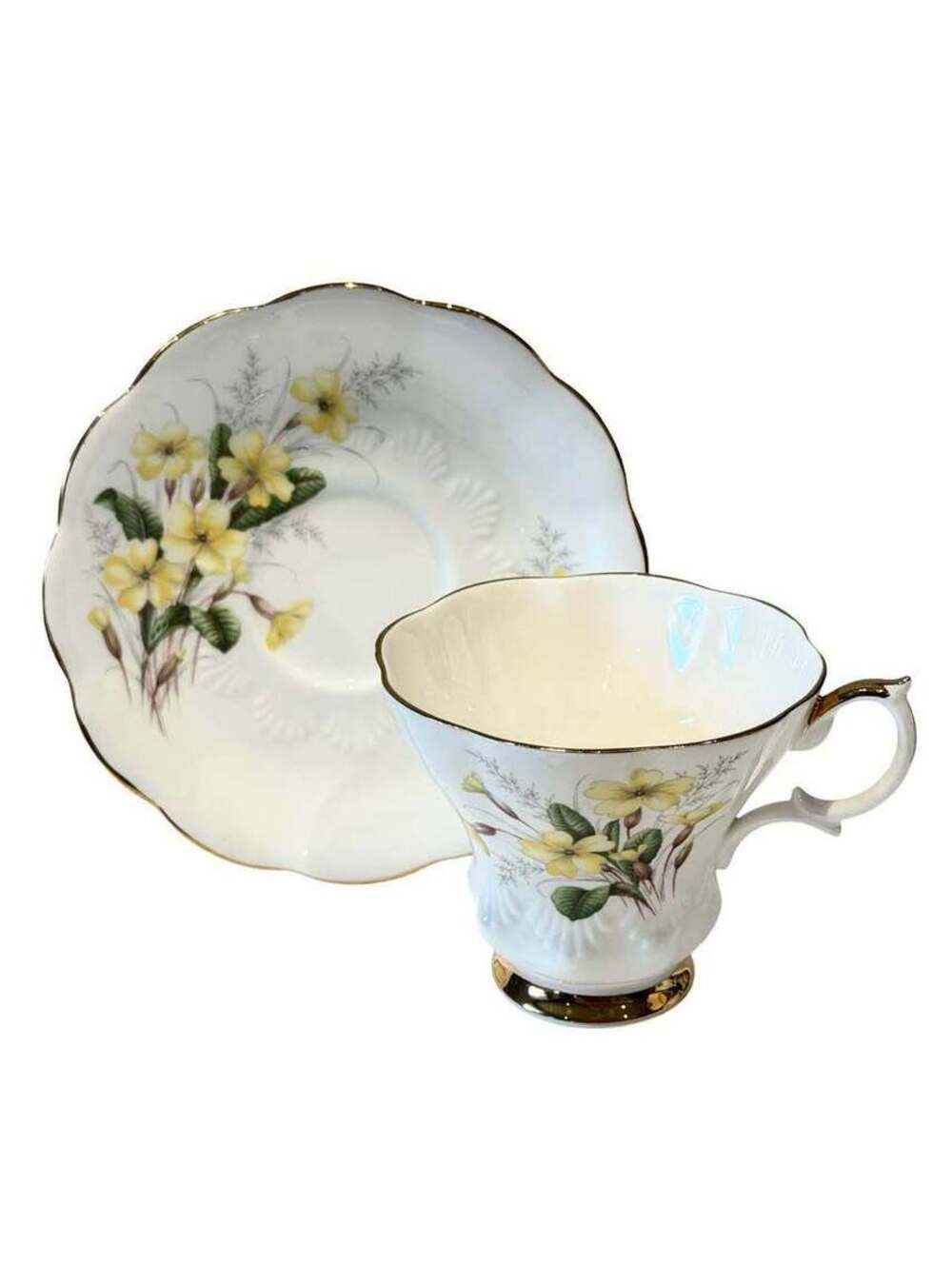 Royal Albert Frendship Series Primrose Tea Cup and Saucer